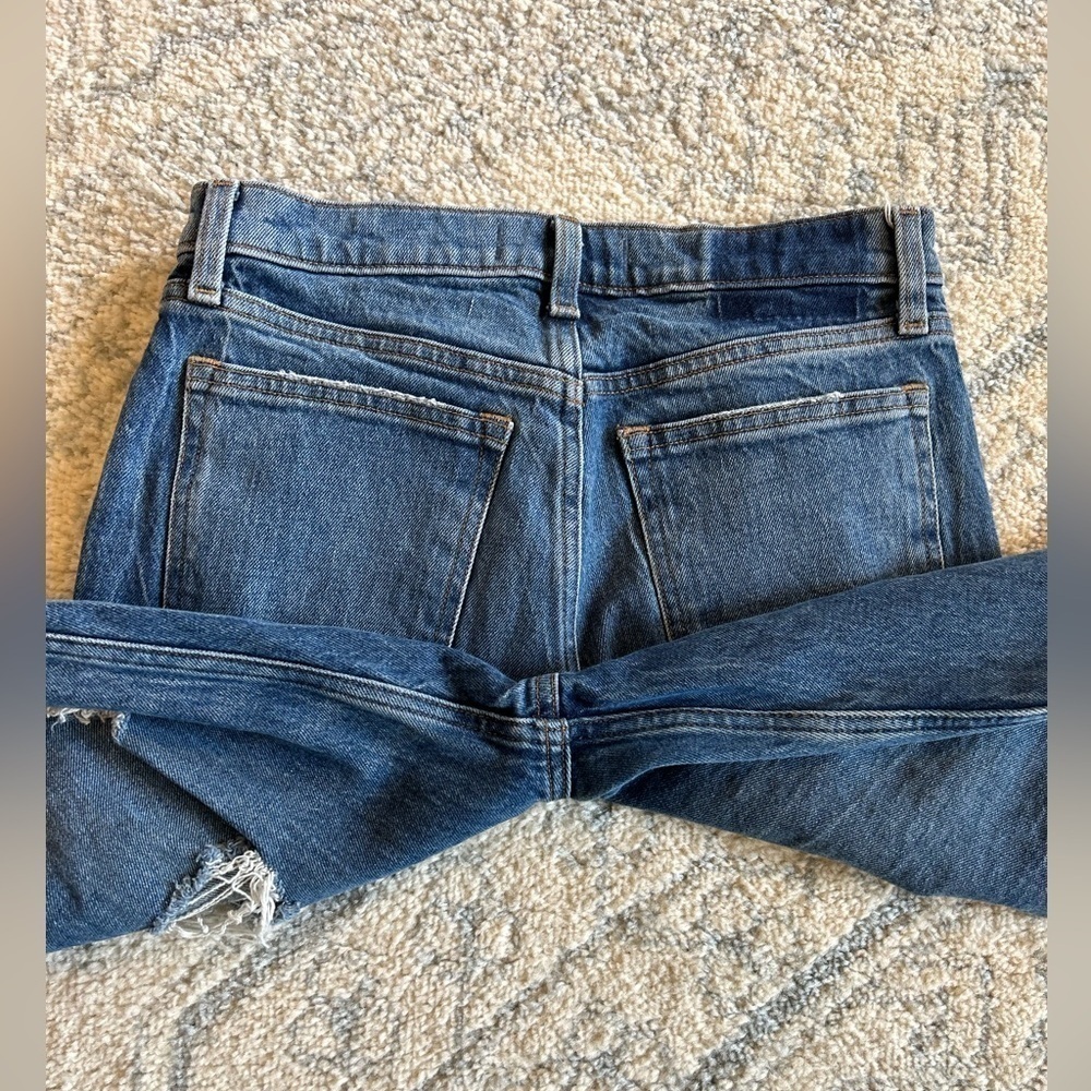 Abercrombie & Fitch Women’s Distressed Denim The Skinny High Rise size 28 or 6 - Picture 8 of 9